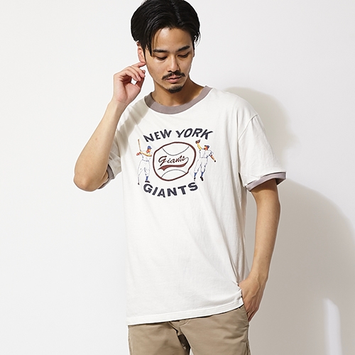 ジャクソンマティス | NEW YORK Giants Ringer Tee | Tシャツ | GO OUT