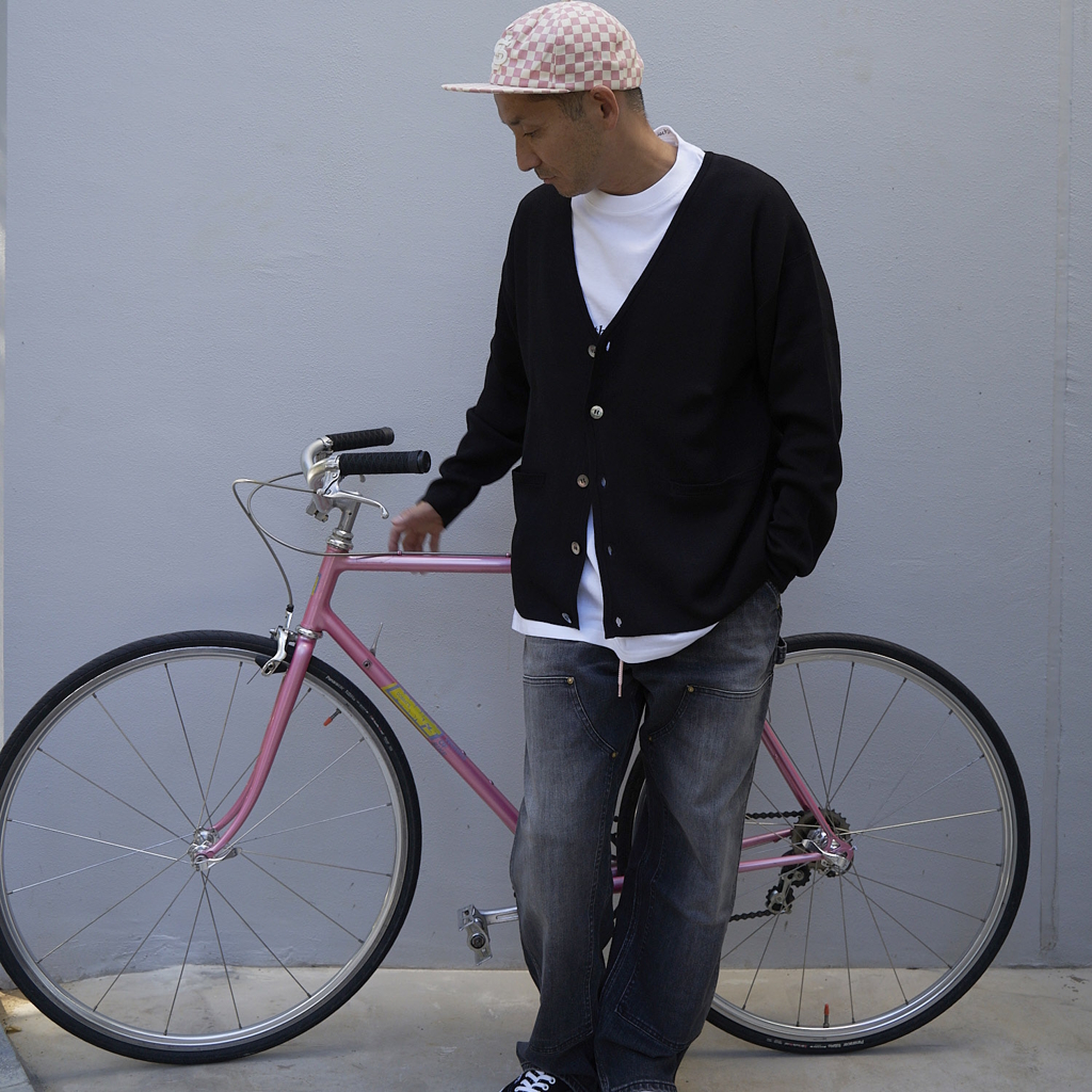 [ジャクソンマティス]Skrova×JM Double knee Stretch Denim Pants