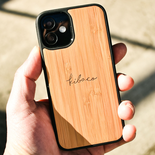 【在庫セール】kibaco（キバコ） ウッド iPhone ケース [SALTY kibaco｜名入れウッドiPhoneケース｜SALTY – KIBACOWORKS