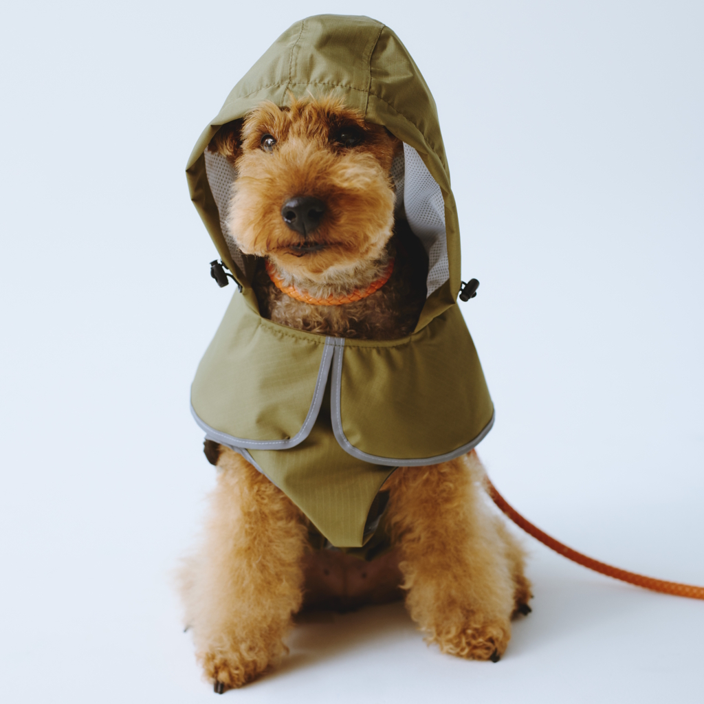 [キウ]KiU DOG RAIN PONCHO