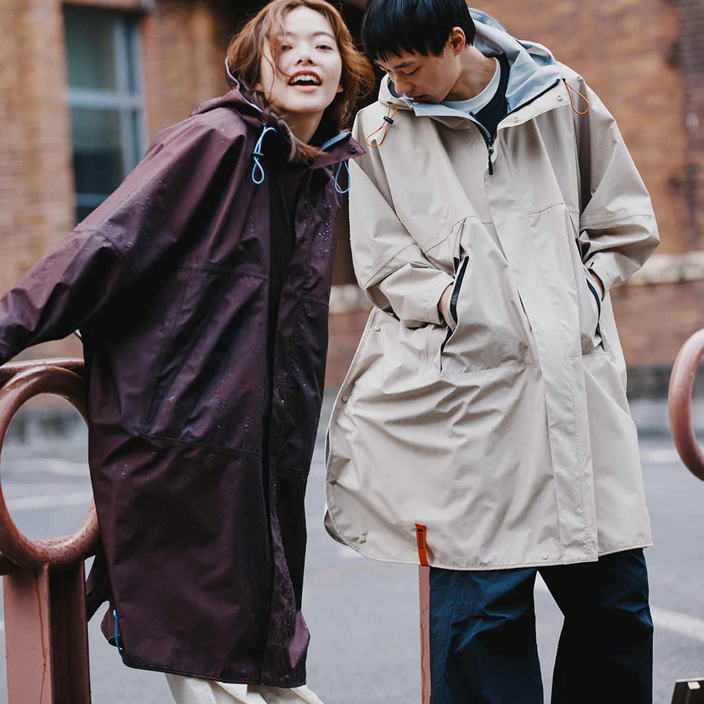 [キウ]KiU WINDGUARD SHELL PONCHO