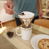 kikkerland Brass Collapsible Coffee Dripper