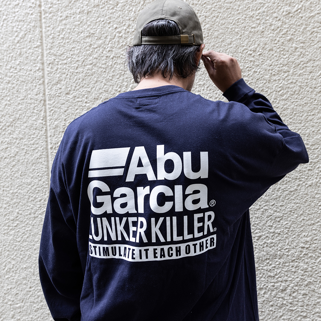 [ランカーキラー]Abu Garcia × LUNKER KILLER "BIG L/S -Tee"