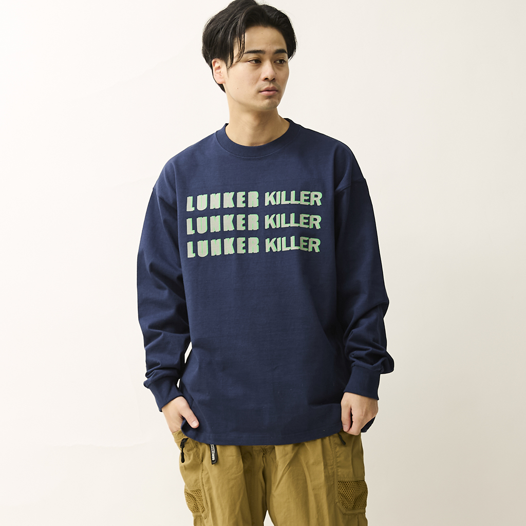 [ランカーキラー]NEON LOGO HEAVY L/S-Tee