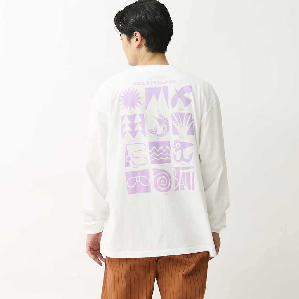 [ランカーキラー]COEXISTENCE BIG L/S-Tee
