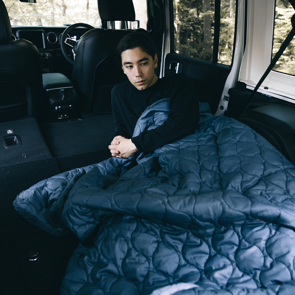 [ルー]LUGH 魔法瓶ブランケット6層（L）