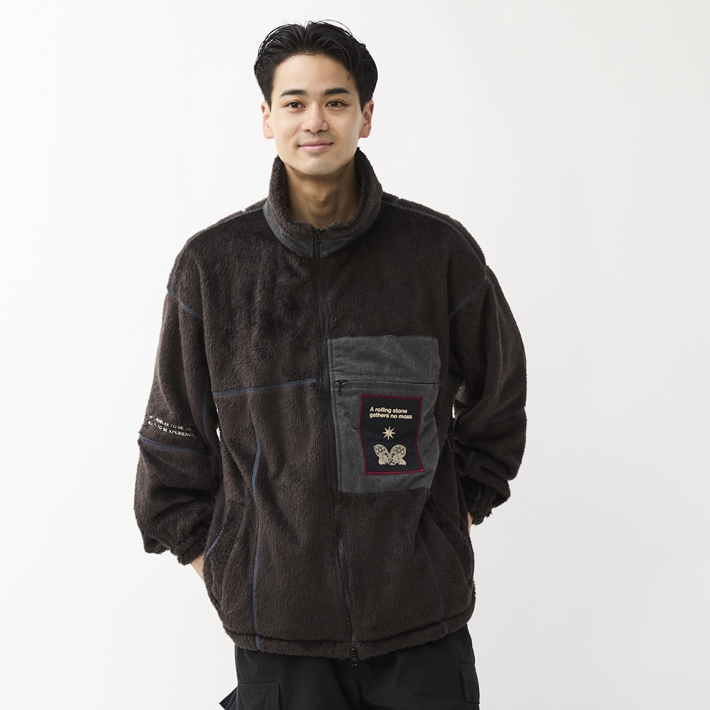 [ネイタルデザイン×ジーディーシー]RED ROCK BOA-FLEECE JACKET GDC Ver.