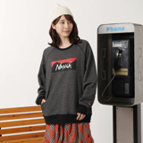 [ナンガ]ECO HYBRID BOX LOGO SWEATSHIRT