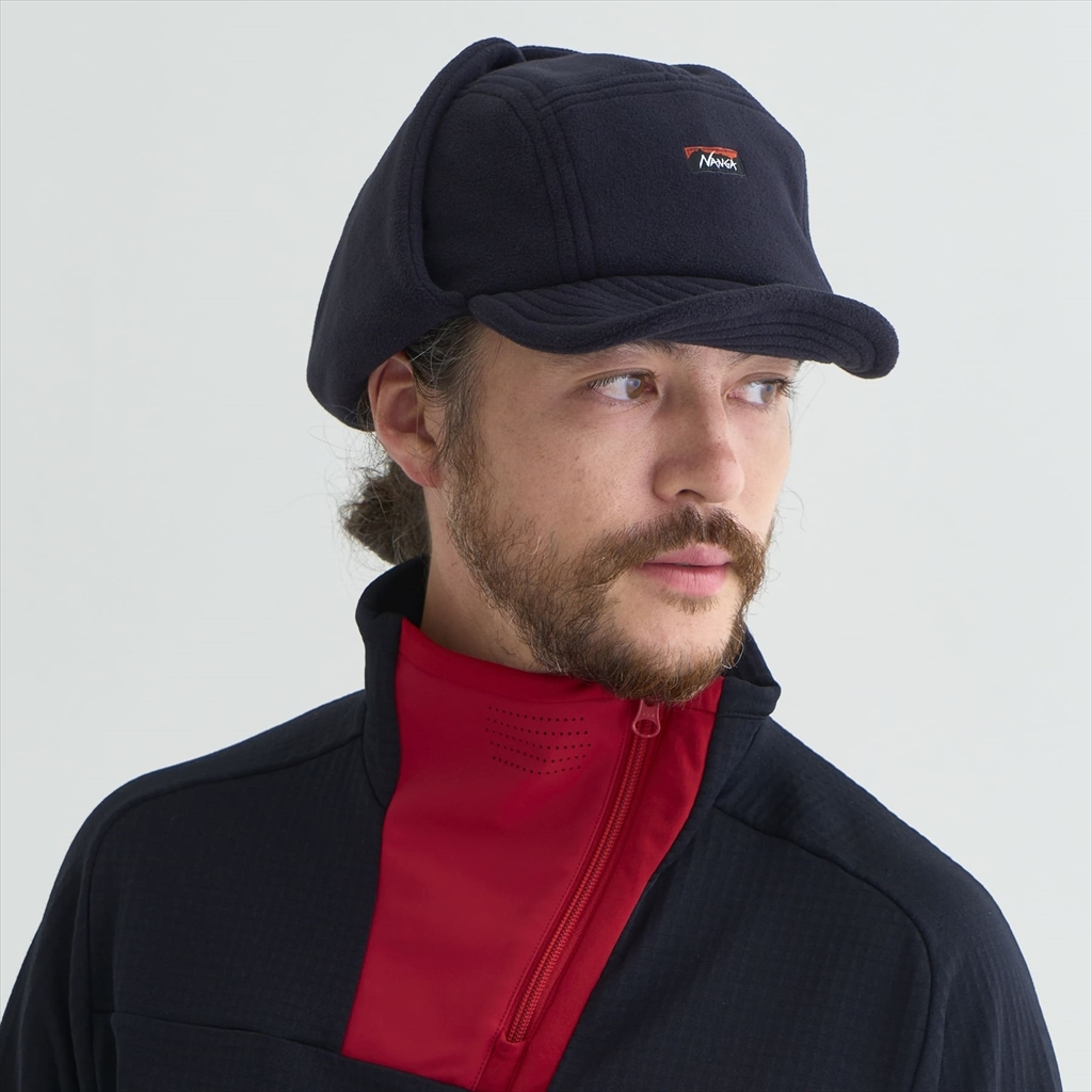 [ナンガ]POLARTEC EAR FLAP CAP