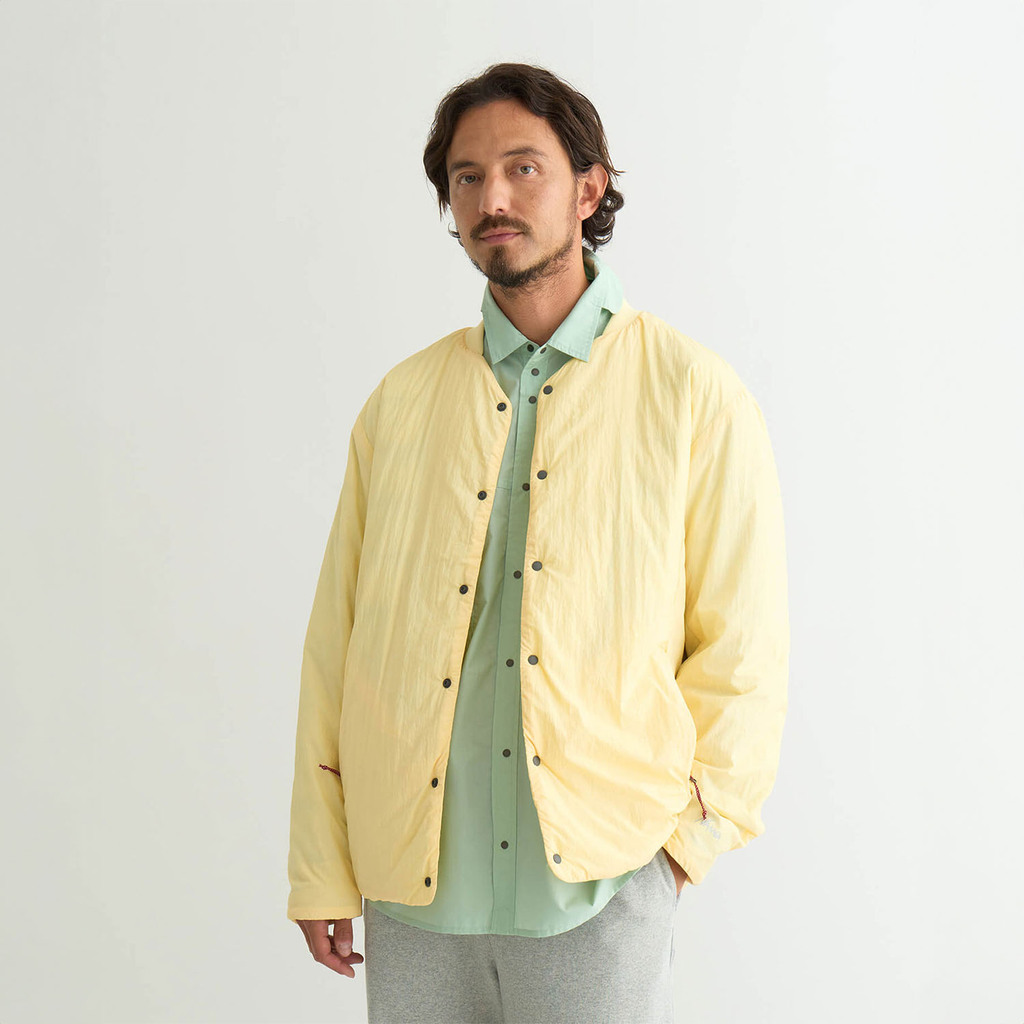 [ナンガ]NO COLLAR SOFT DOWN CARDIGAN