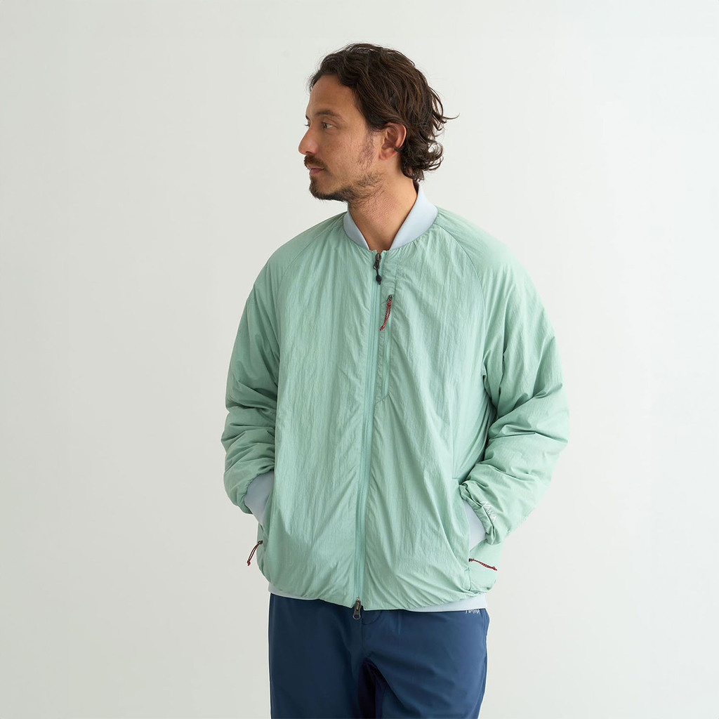 [ナンガ]SOFT DOWN VARSITY BLOUSON