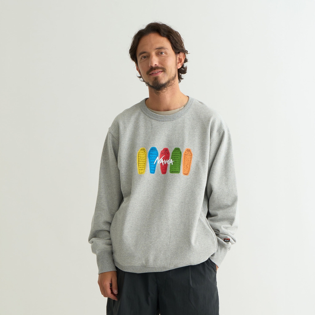 [ナンガ]ECOHYBRID SWEATSHIRT(SB PT)