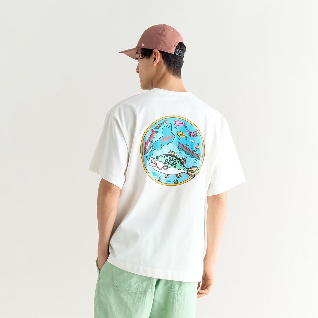 [ナンガ]ECO HYBRID TEE(BWK PT)