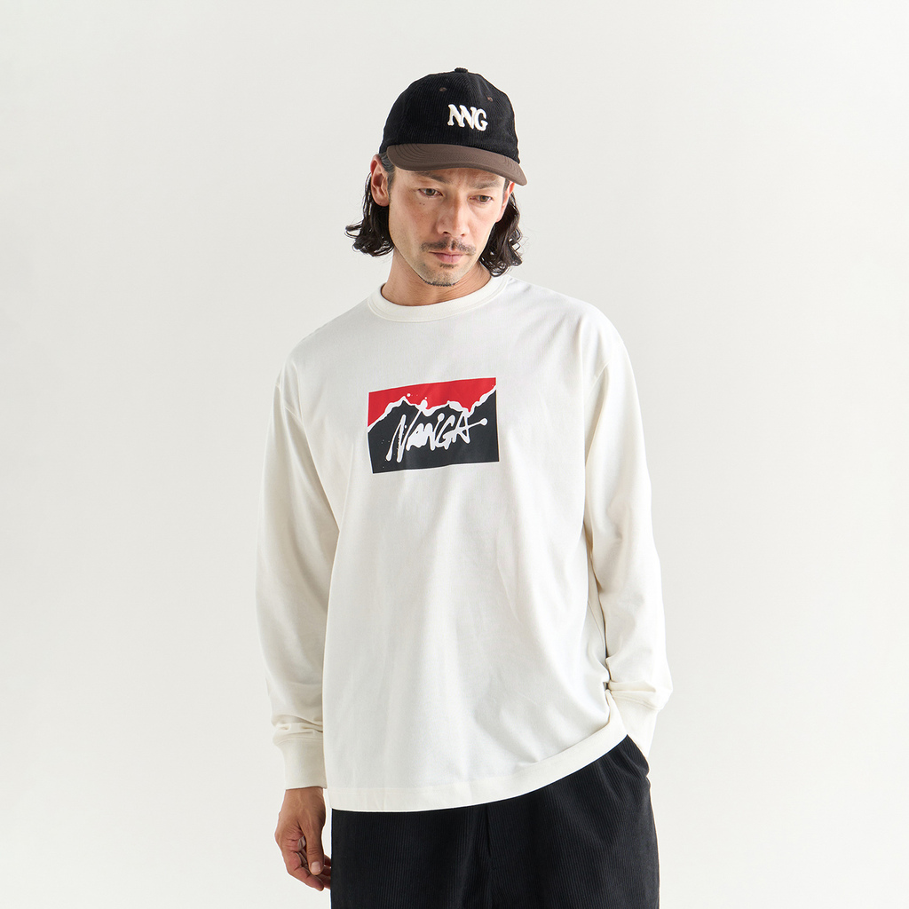 [ナンガ]NANGA×RYUJI KAMIYAMA L/S TEE