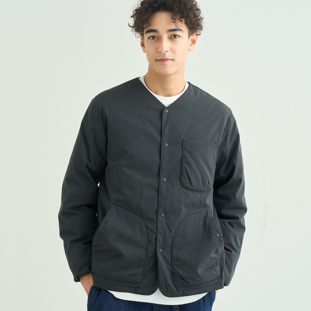 [ナンガ]HINOC RIPSTOP INNER DOWN CARDIGAN