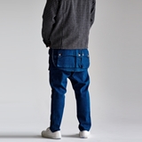 [ネイタルデザイン×ゴーアウト]G55サルエルフラップデニムパンツ