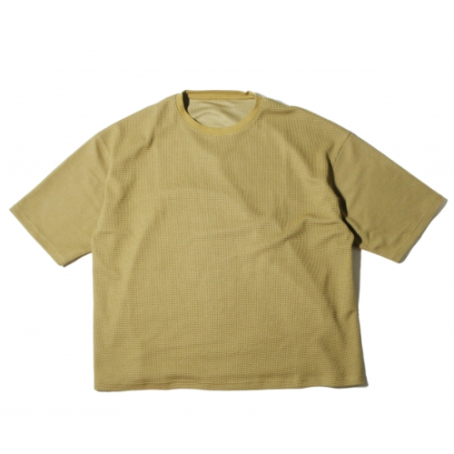 ネイタルデザイン | HEAVY WAFFLE WIDE TEE | Tシャツ | GO OUT Online