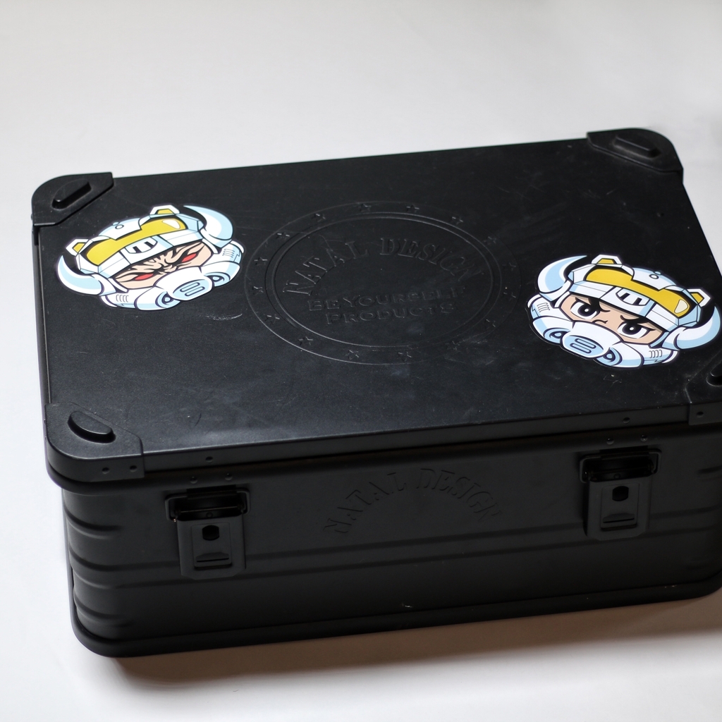 [ゴッコドウ×ネイタルデザイン]KIAIDAKUN Stealth Striker Sticker