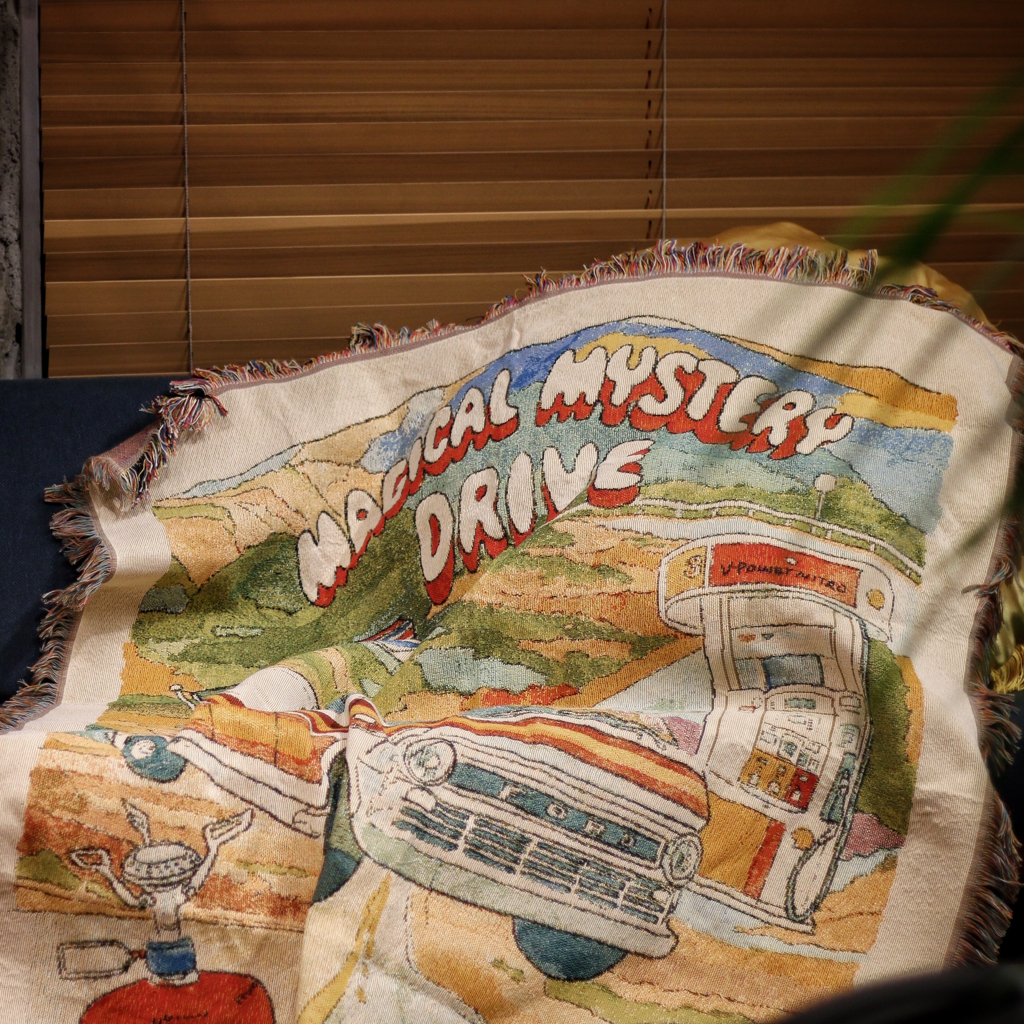 [ジェリーウカイ×ネイタルデザイン]MAGICAL MYSTERY DRIVE BLANKET “THE VAN”