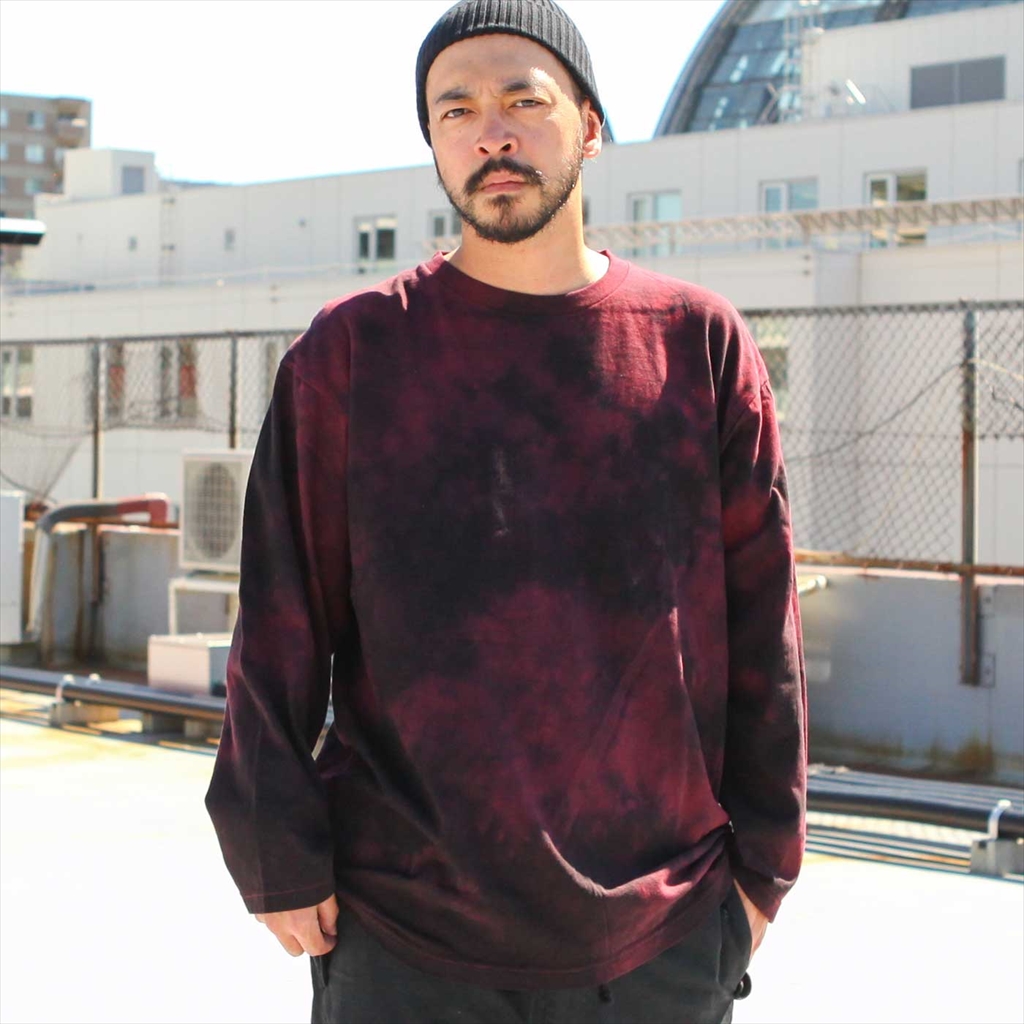[ナチュラルバイシクル]Mottled Dye L/S T