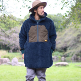 [ネイタルデザイン]WHITE BUFFALO LIGHT BOA HOODY LONG