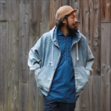 [ネイタルデザイン]DENIM SWEAT PARKA B.I.G