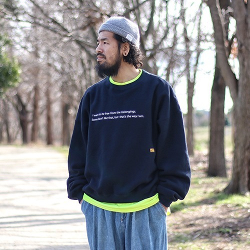 ネイタルデザイン c.c sweat half zip スウェット　NATAL