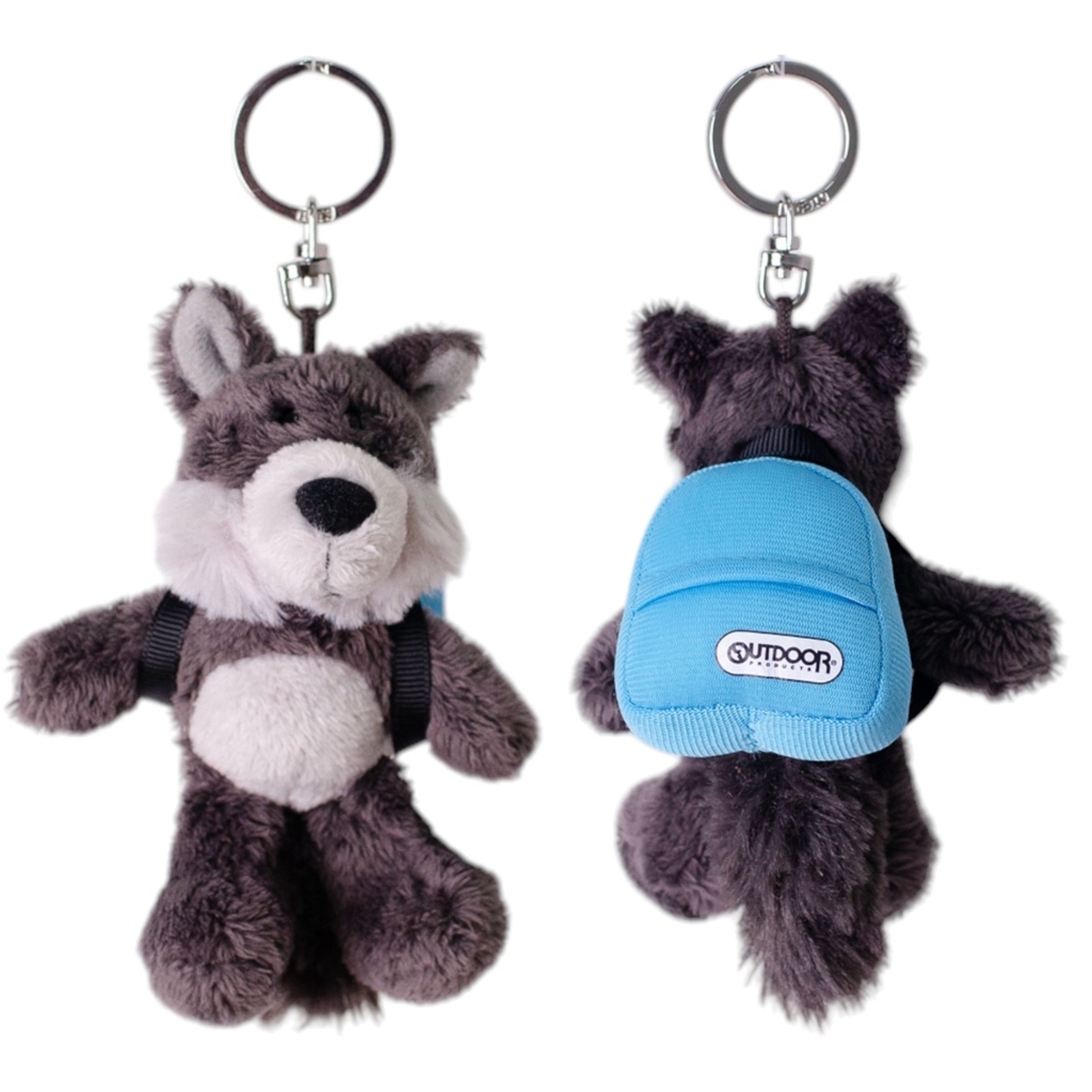 [ニキ]BB オオカミ 10cm+リュック ブルー/OUTDOOR