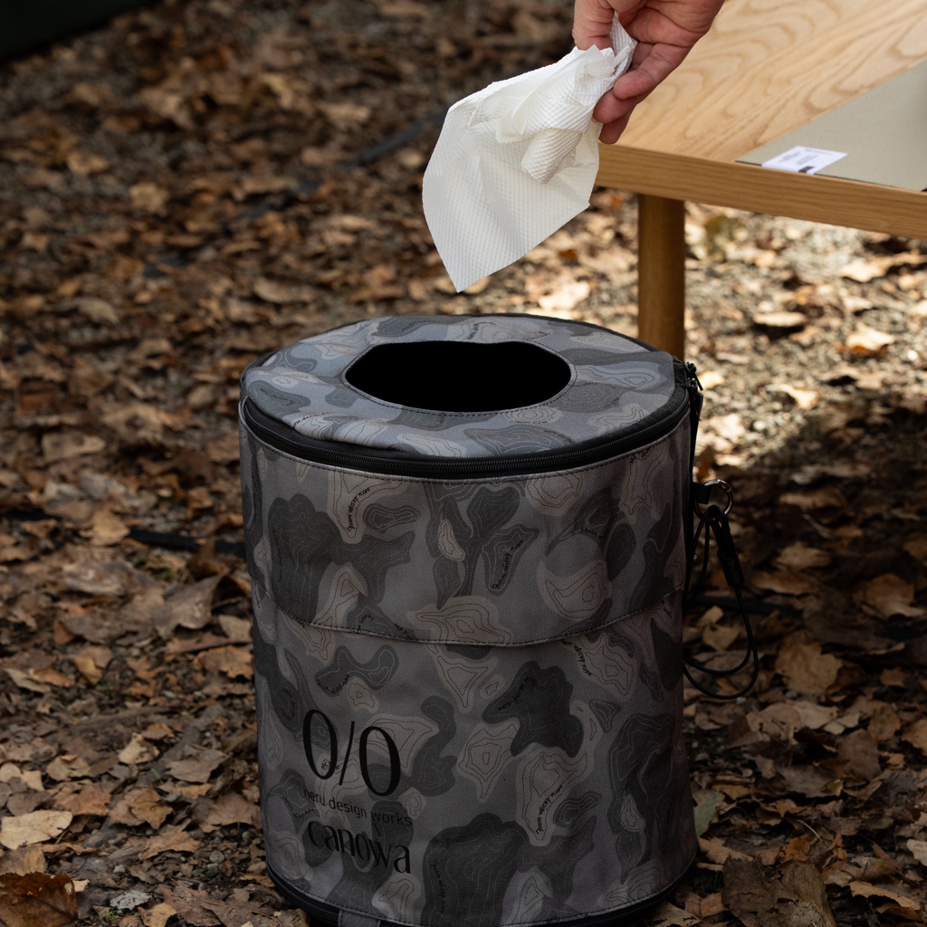 [カノワ×ネルデザインワークス]ROLL TRASH BOX neru design works ver