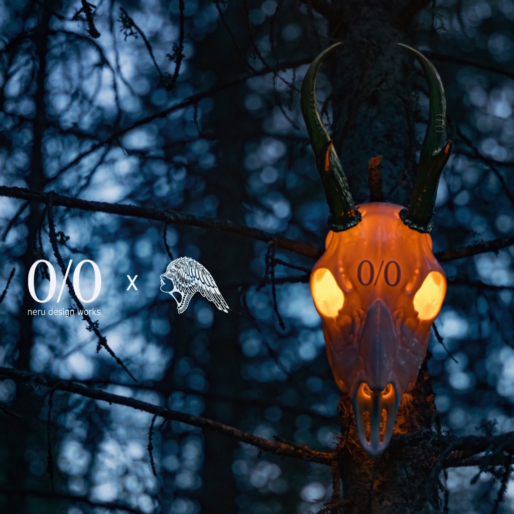 [フィロメラ×ネルデザインワークス]DEER SKULL SHADE
