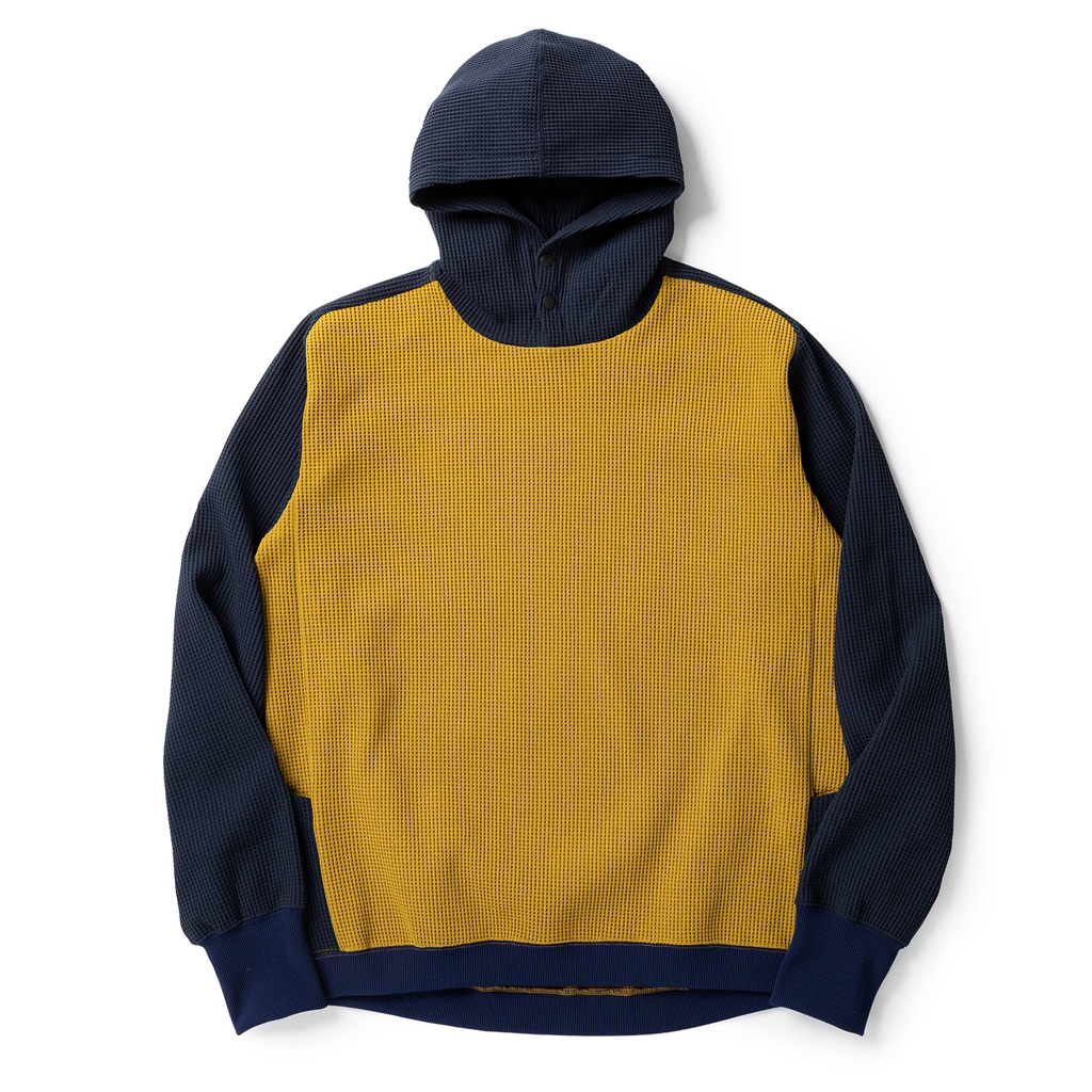 [ナリフリ]マルチワッフルプルオーバーパーカー