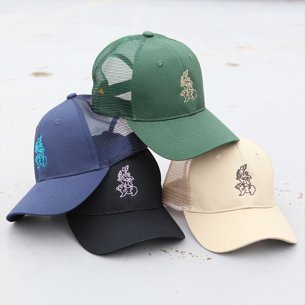 [ナチュラルバイシクル]EZO BAND Mesh Cap