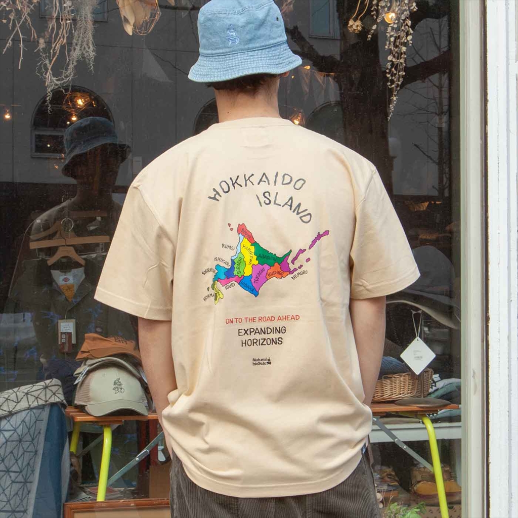 [ナチュラルバイシクル]HOKKAIDO ISLAND T