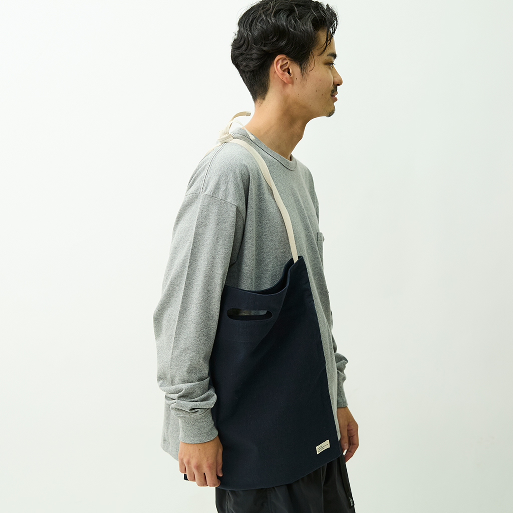 [オーガニックスタ]ORGANIC COTTON CANVAS RECORD BAG