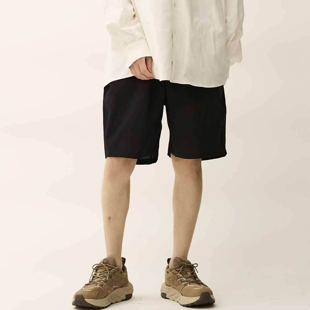 [オーガニックスタ]ORGANIC COTTON BROADCLOTH EASY SHORTS