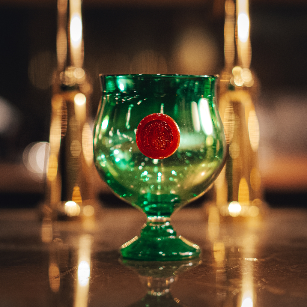 [オールドマウンテン×ゴーアウト]TULIP GLASS green