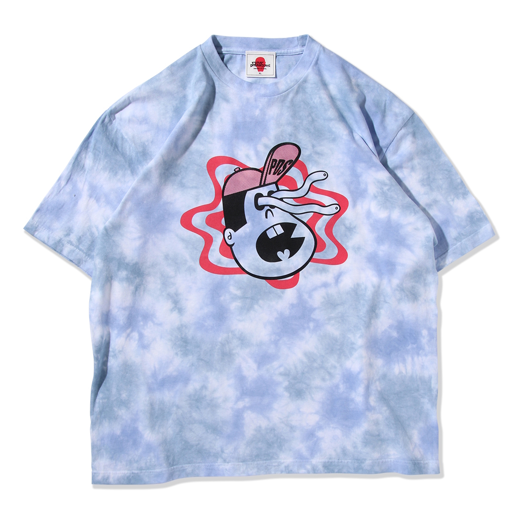 [パンクドランカーズ]目飛男タイダイBIG.TEE
