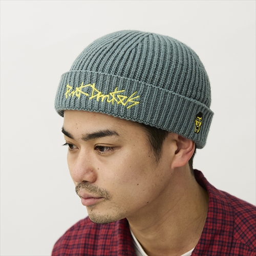 パンクドランカーズ | ペンで描いた様なロゴのニットCAP | ニット