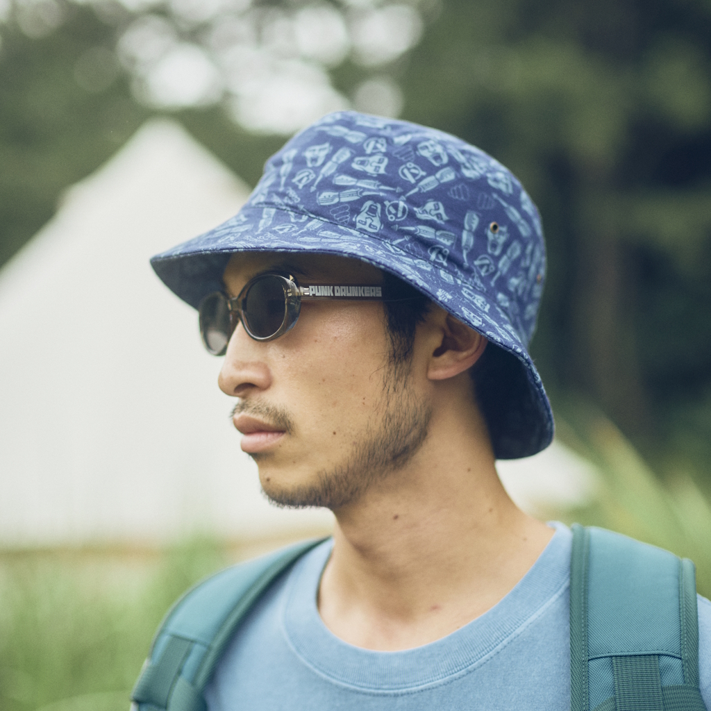 [パンクドランカーズ]超総柄HAT