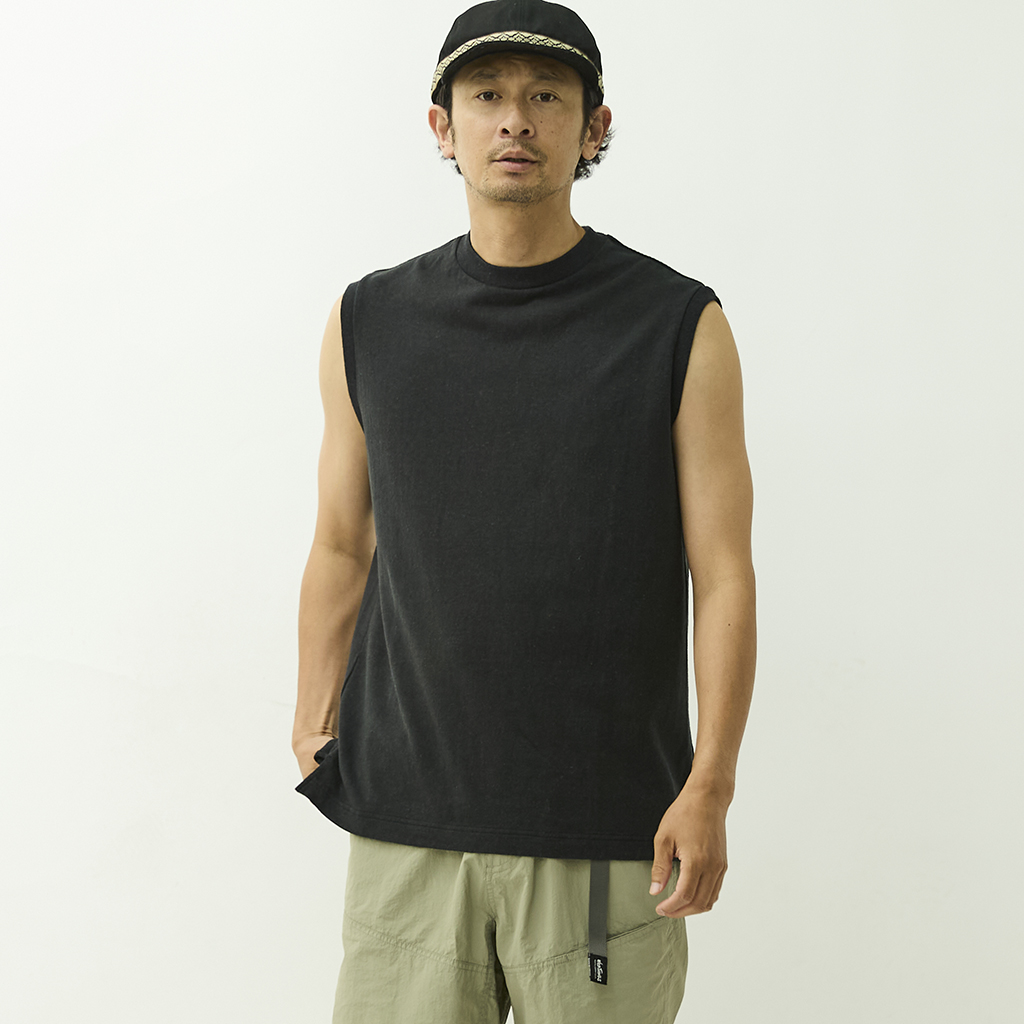 [ファッティー]HEMP TEE VEST