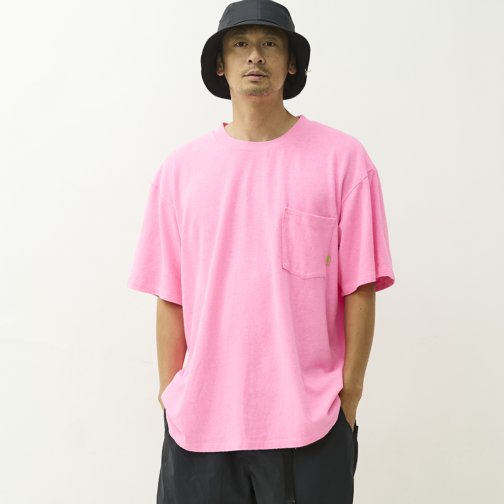 [ファッティー]HEMP TEE S/S POCKET