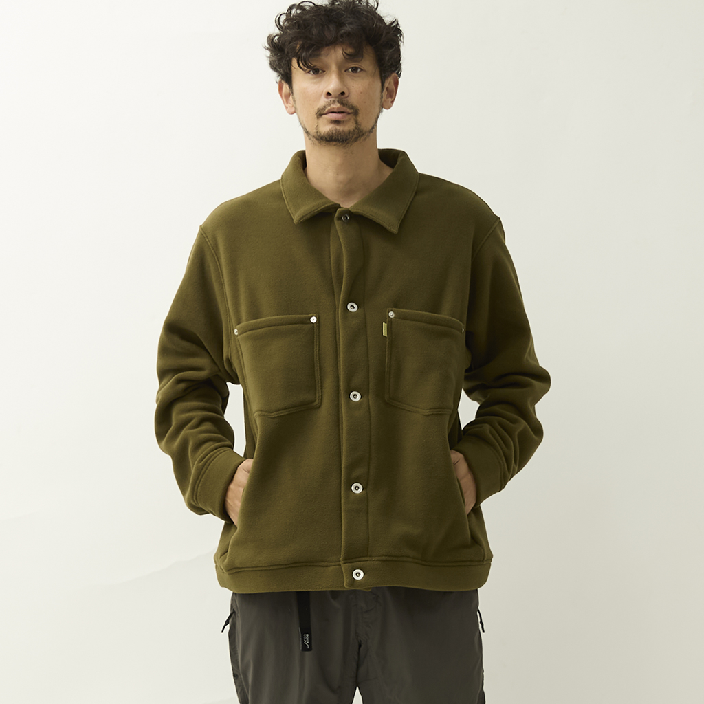 [ファッティー]FLEECE G-JACKET