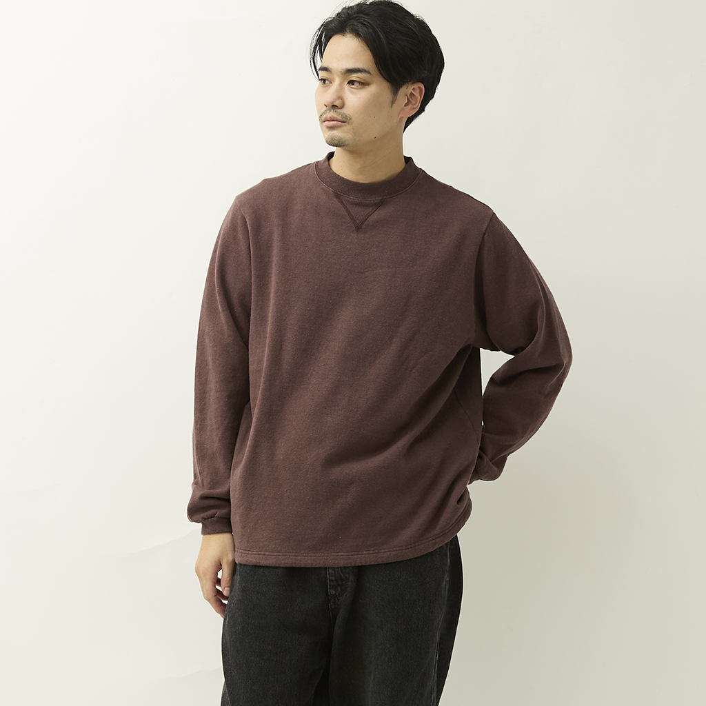 [ファッティー]HEMP SWEAT V CREW