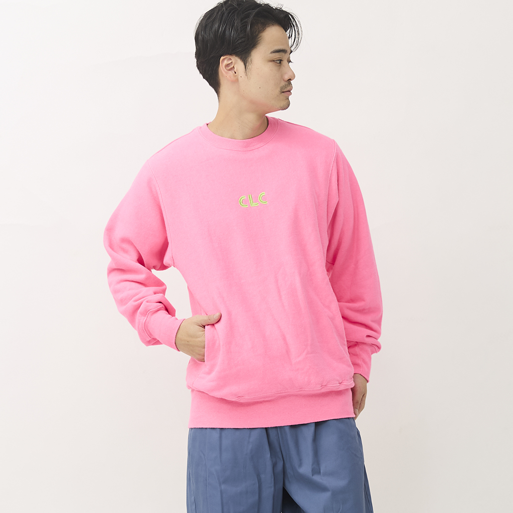 [ファッティー]PHATEE HEMP SWEAT CREW 蛍光