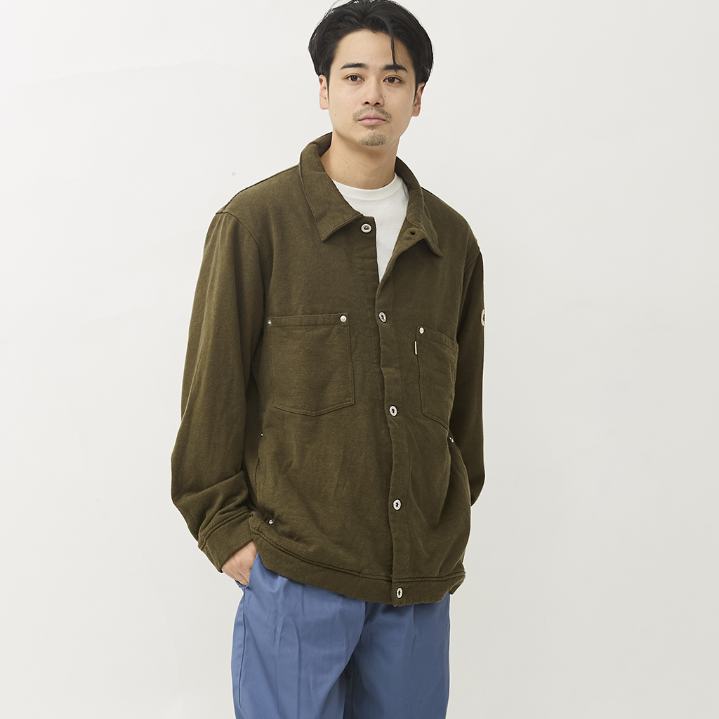 [ファッティー]HEMP SWEAT G JACKET