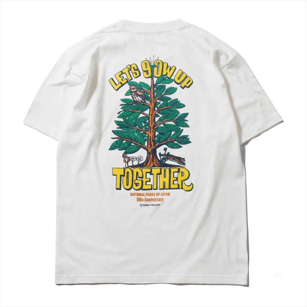 [パークスプロジェクト]NATIONAL PARKS 90TH ANNIVERSARY TEE