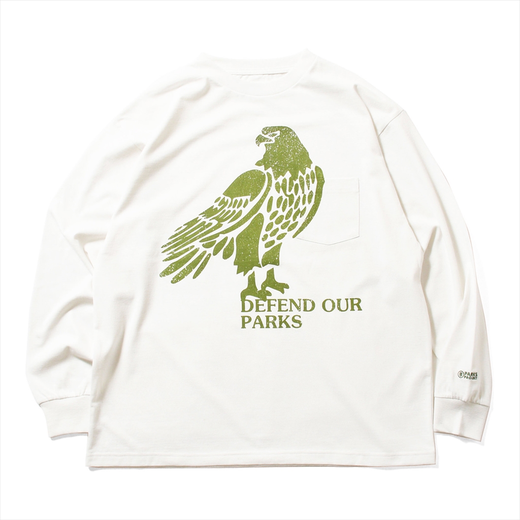 [パークスプロジェクト]ECORICH EAGLE POCKET L/S TEE