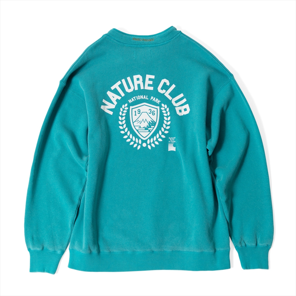 [パークスプロジェクト]COTTON SWEAT NATURE CLUB HIGH NECK