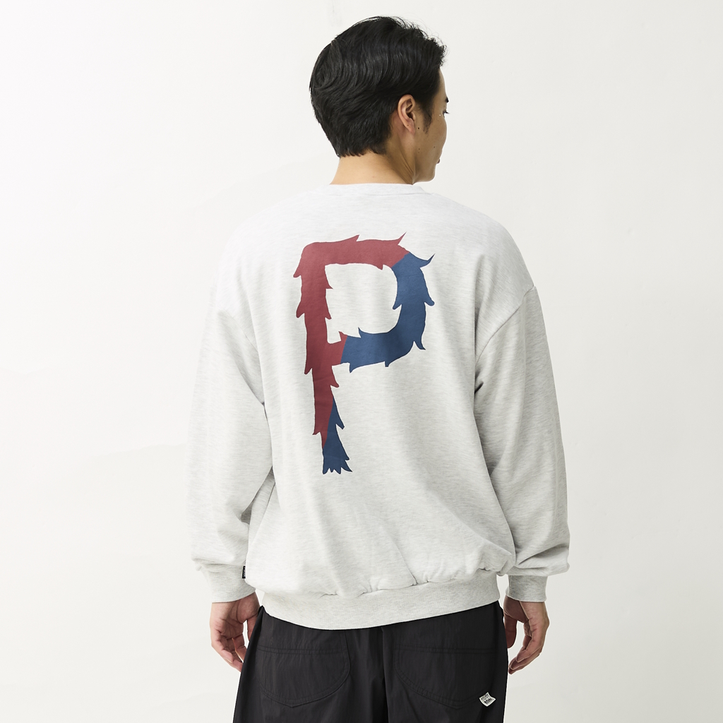 [ポーラ]BIG LOGO CREW
