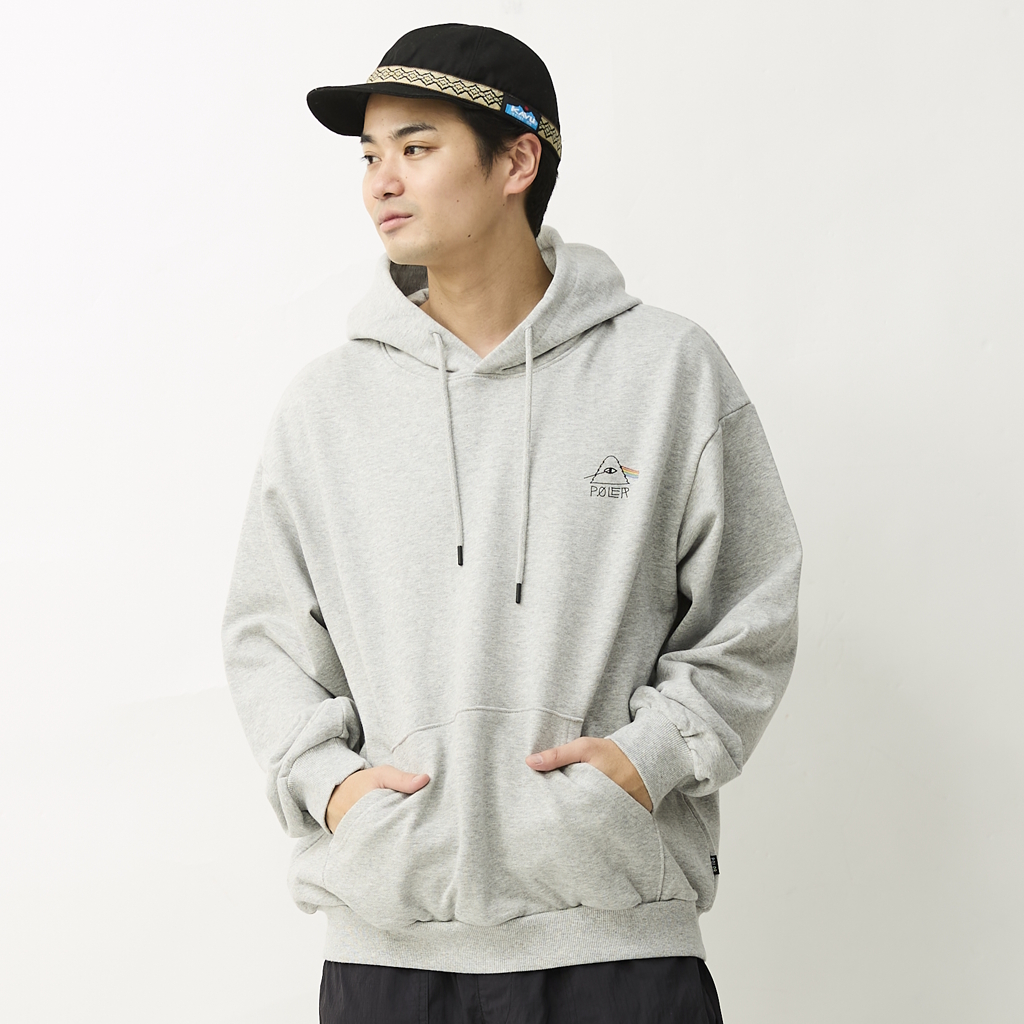 [ポーラ]PSYCHEDELIC LOGO HOOD